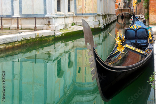 Fototapeta gondola morze niebo włoski europa