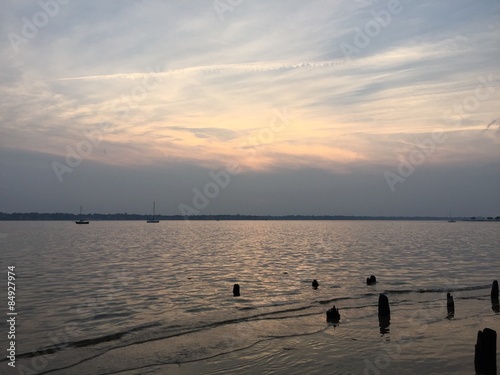 Obraz na płótnie plaża natura oceanu sundown 