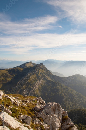 Fotoroleta zen alpy jesień francja