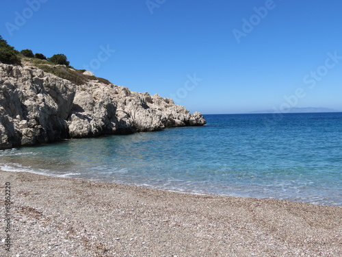 Naklejka grecja niebo plaża