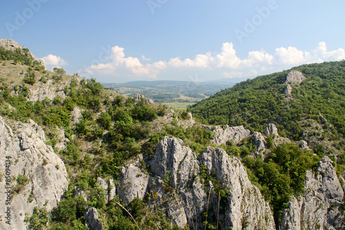 Fototapeta dolina klif pejzaż góra