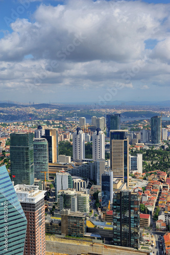 Naklejka autostrada nowoczesny europa panorama