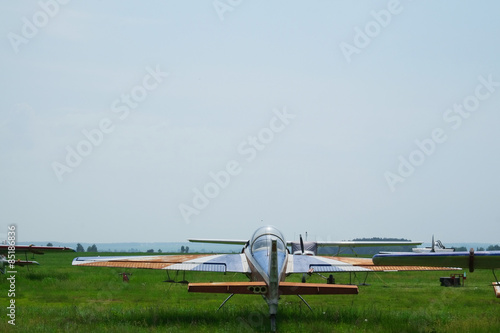 Fototapeta samolot transport sport nowoczesny lotnictwo