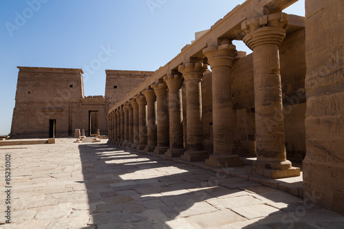 Fotoroleta król egipt świątynia