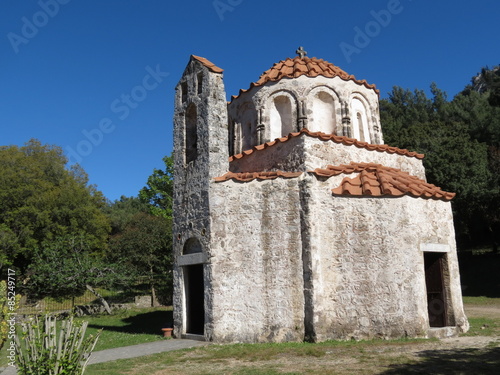 Naklejka stary łuk klasztor architektura