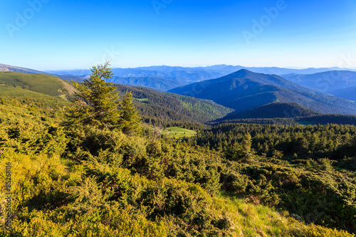 Fotoroleta panorama widok ukraina pejzaż