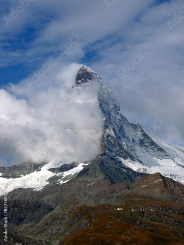 Obraz na płótnie matterhorn góra świeży szwajcaria