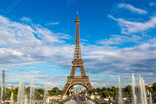 Fotoroleta Eiffel Tower in Paris