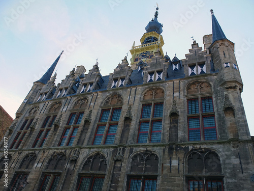 Plakat Hôtel de ville de Vere, Pays-Bas