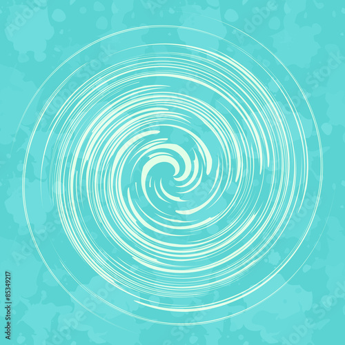Plakat spirala abstrakcja koncepcja