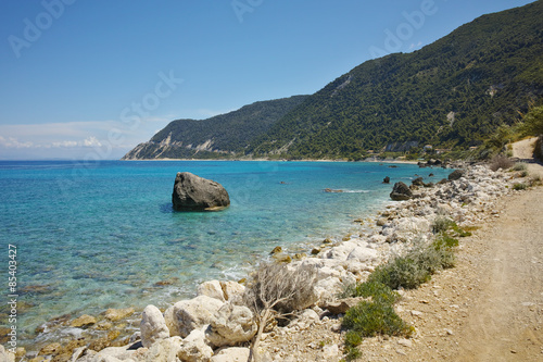 Fotoroleta plaża rejs panoramiczny grecja