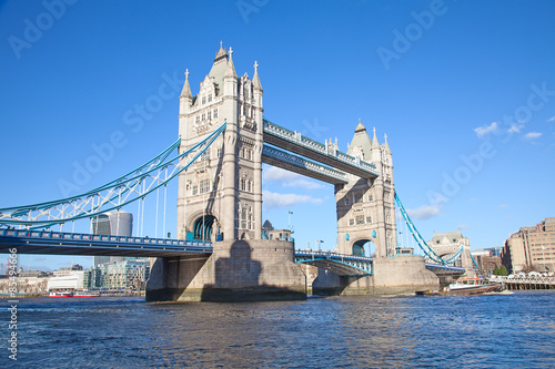 Fotoroleta miasto londyn tamiza most europa
