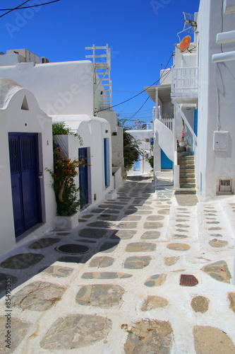 Fotoroleta ateny droga grecja mykonos