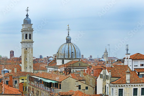 Naklejka wyspa widok włochy architektura venezia