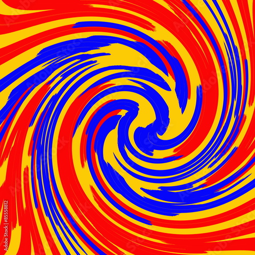 Plakat wzór ruch nowoczesny spirala