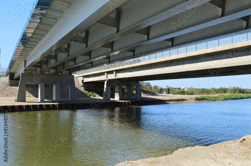 Obraz na płótnie droga wiadukt most budowlanych