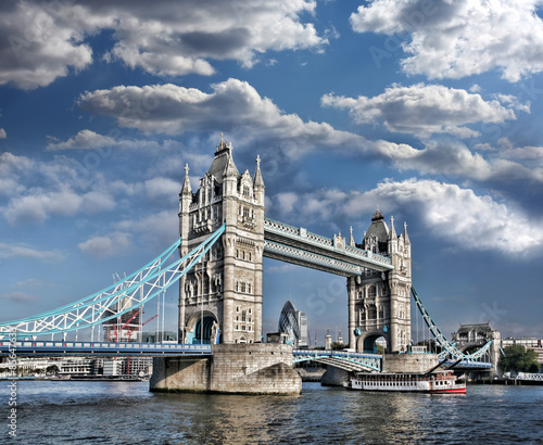 Fotoroleta miejski architektura niebo tower bridge anglia