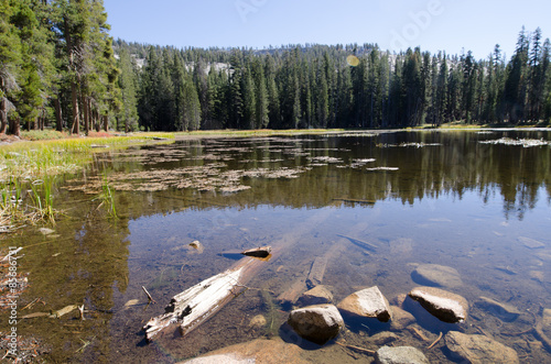 Fotoroleta niebo park yosemite lato woda