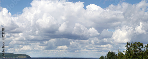 Plakat panorama niebo piękny natura