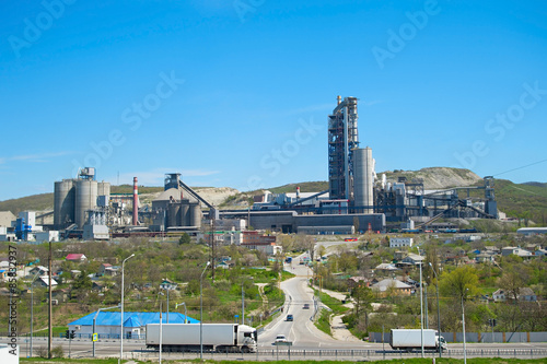 Naklejka Concrete plant. Russia