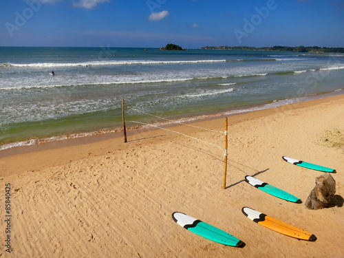 Fotoroleta fala woda ciało widok plaża