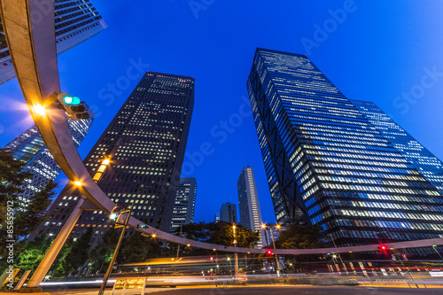 Fotoroleta droga tokio architektura japonia azja