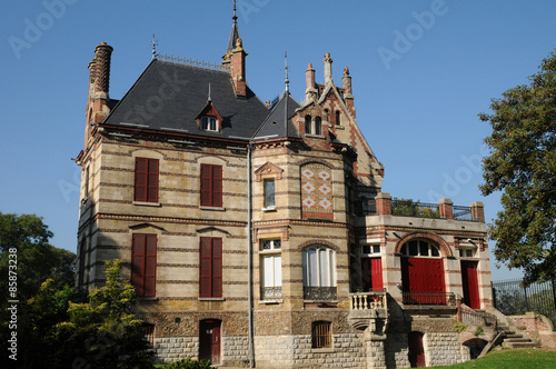 Obraz na płótnie architektura francja zamek