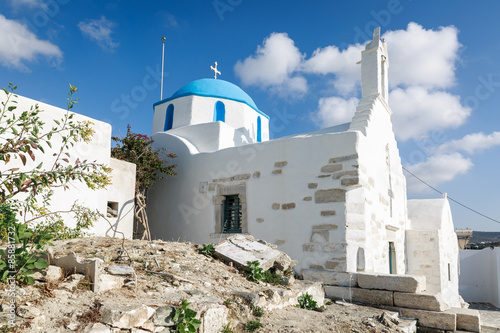 Naklejka santorini pejzaż grecja