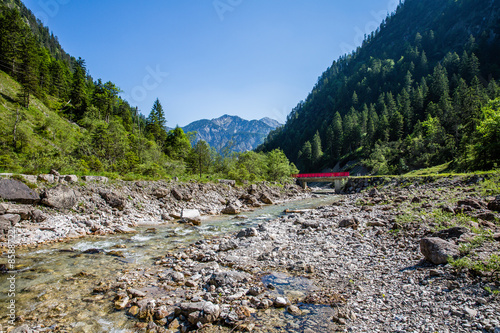 Fotoroleta woda lato alpy europa austria