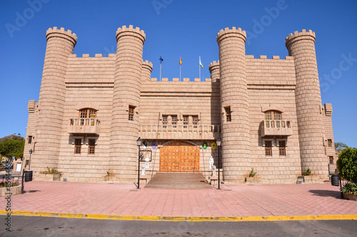 Naklejka Medieval Brown Castle