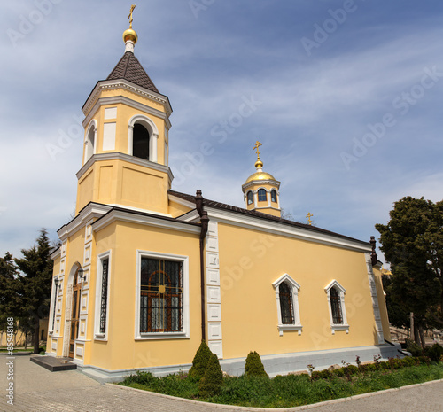 Naklejka natura architektura kościół lokalizacja