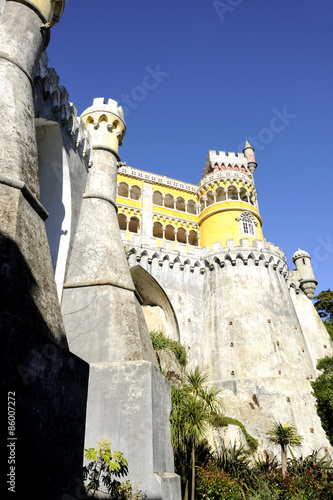 Fotoroleta portugalia zamek pałac