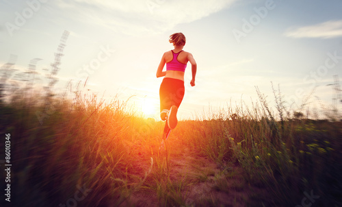 Obraz na płótnie lato sport fitness jogging