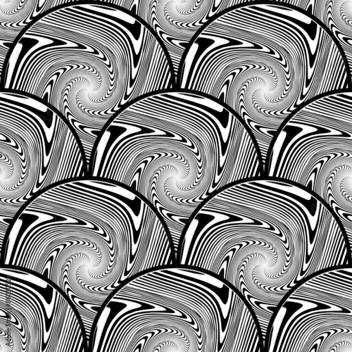 Fotoroleta spirala abstrakcja nowoczesny sztuka wzór