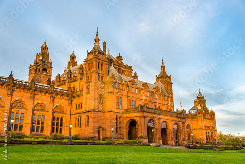 Fotoroleta Kelvingrove Museum and Art Gallery in Glasgow - Scotland