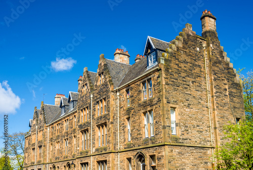 Naklejka The Square building of the University of Glasgow - Scotland