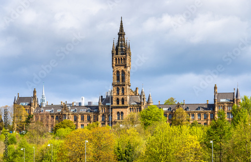 Fotoroleta View of the University of Glasgow - Scotland