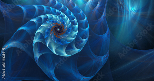 Obraz na płótnie zwierzę kreskówka wzór mięczak spirala