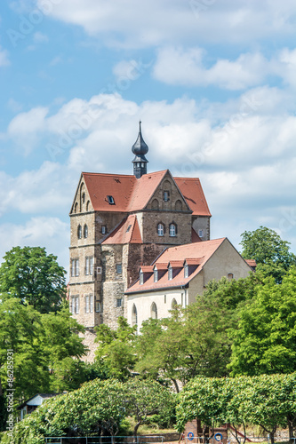 Naklejka ładny widok niebo architektura zamek