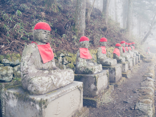 Fotoroleta antyczny las japoński święty azja