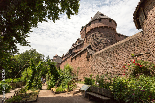 Naklejka zamek pomnik saint-pierre