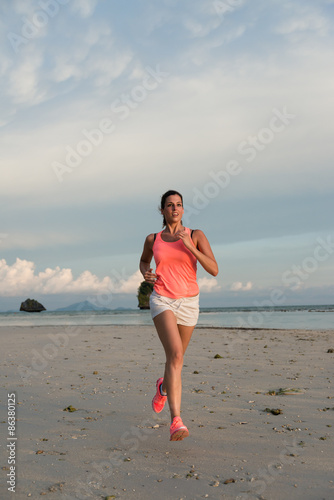 Fototapeta morze zmierzch sportowy