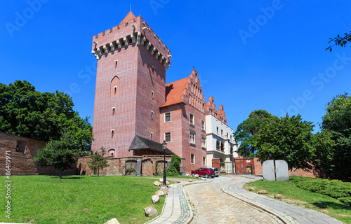 Naklejka poznań zamek polen gotyk królewski