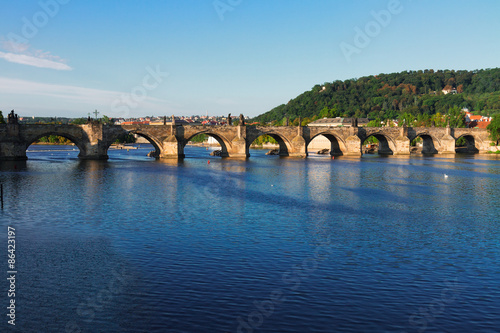 Obraz na płótnie most ptak europa