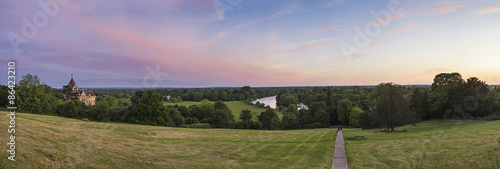 Fototapeta panoramiczny pejzaż lato londyn