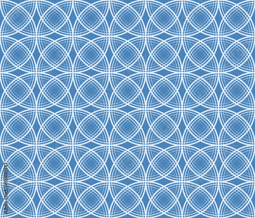 Fotoroleta wzór okrągły niebieski
