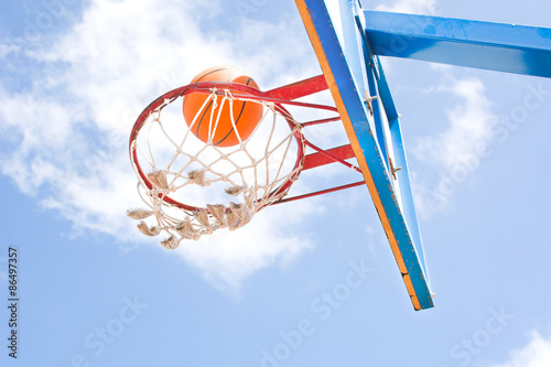 Obraz na płótnie lekkoatletka sport zabawa piłka koszykówka