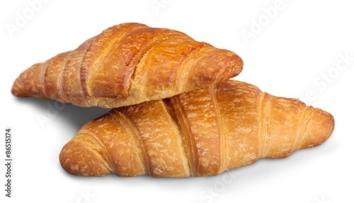 Plakat Croissant, Bread, Breakfast.