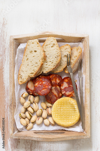 Fototapeta jedzenie portugalia chorizo