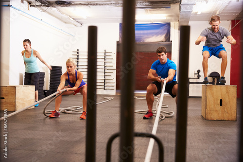 Fotoroleta siłownia sport lekkoatletka mężczyzna fitness